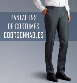 PANTALONS DE COSTUMES COORDONNABLES
